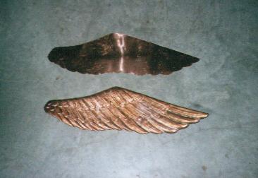 Wing Section of Pegasus Weathervane