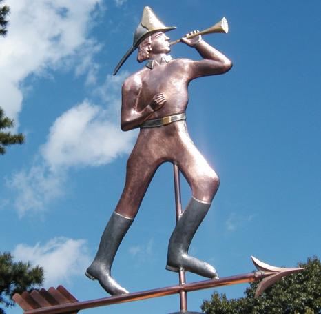 Antique Fireman Weathervane
