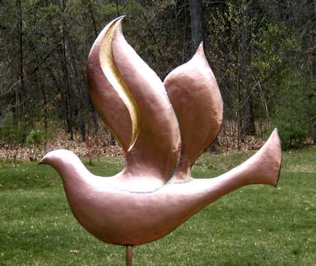 Stylized Dove Weathervane