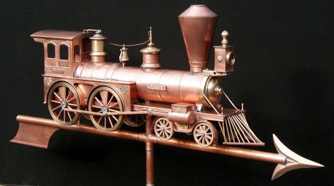 Locomotive Weathervane