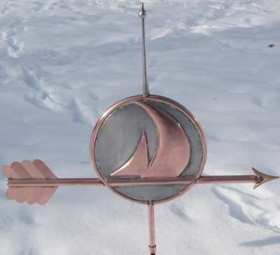 Sailboat Logo Weathervane