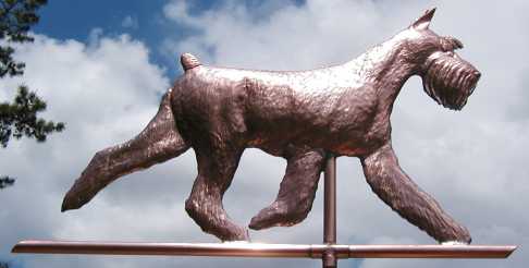 Standard Schnauzer Weathervane