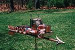 Tractor Trailer Truck Weathervane