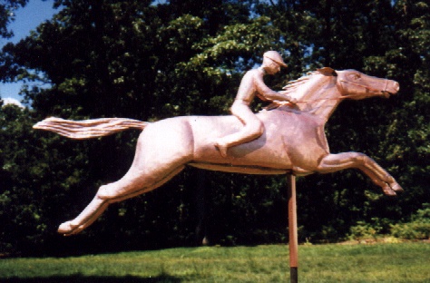 Horse & Jockey Weathervane