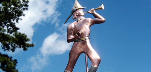 Antique Fireman Weathervane