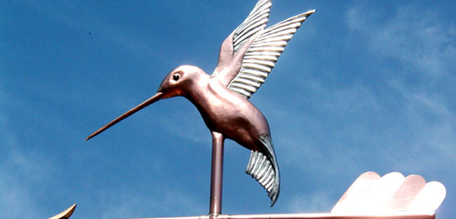 Hummingbird Weathervane